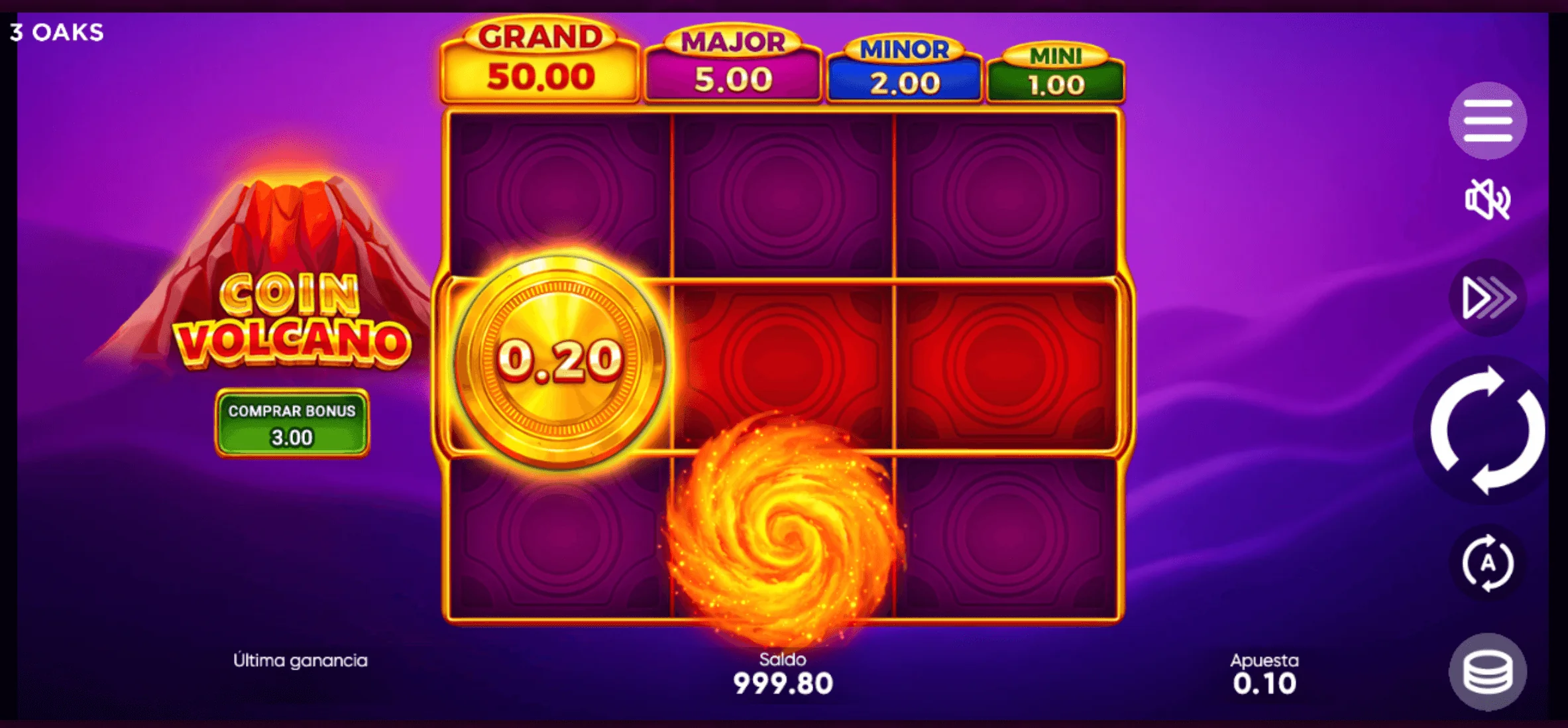 jugar coin volcano ahora